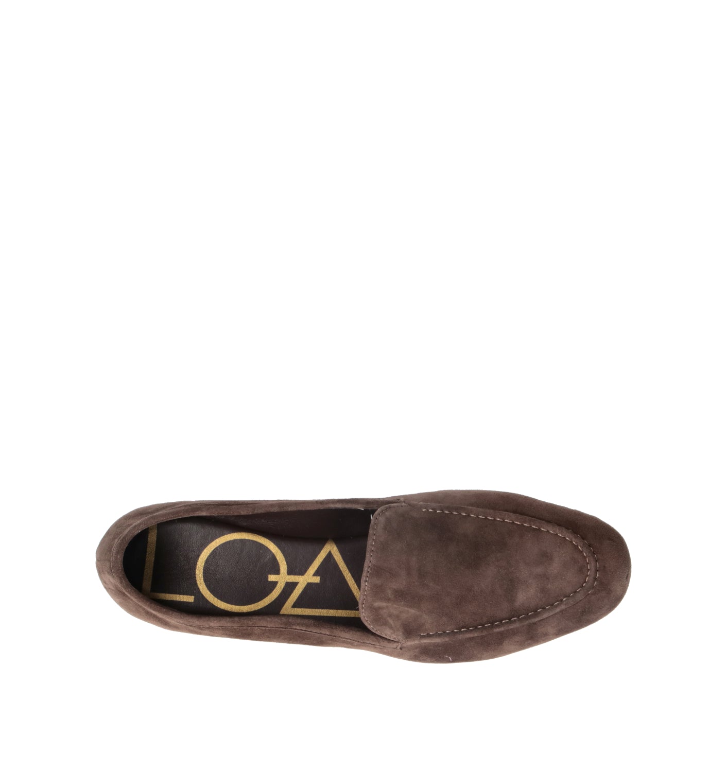 LOAFER Mocassino donna marrone in suede