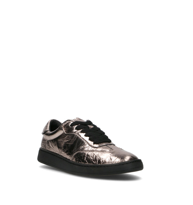 LOAFER Sneaker donna canna di fucile in pelle