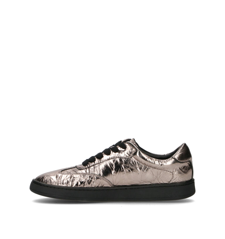 LOAFER Sneaker donna canna di fucile in pelle