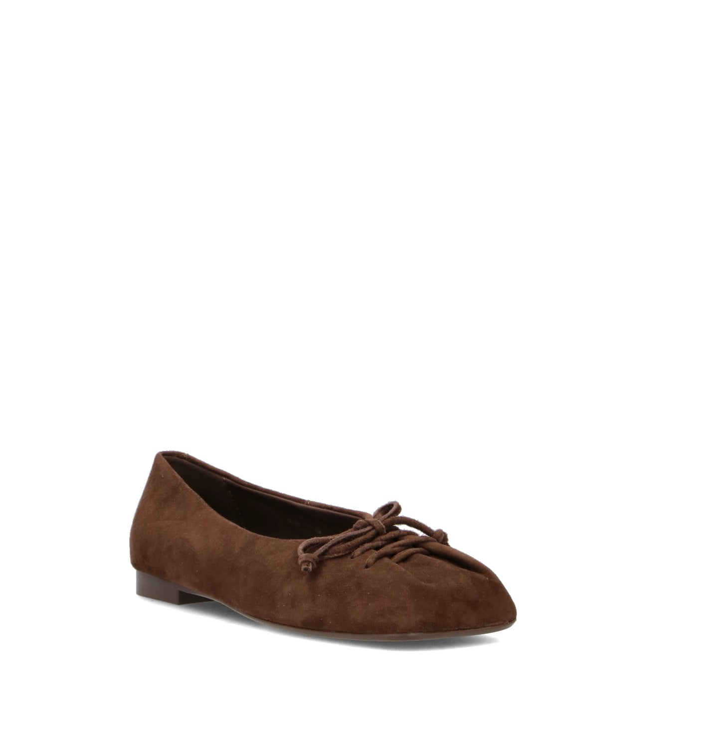 LOAFER Ballerina donna marrone in suede