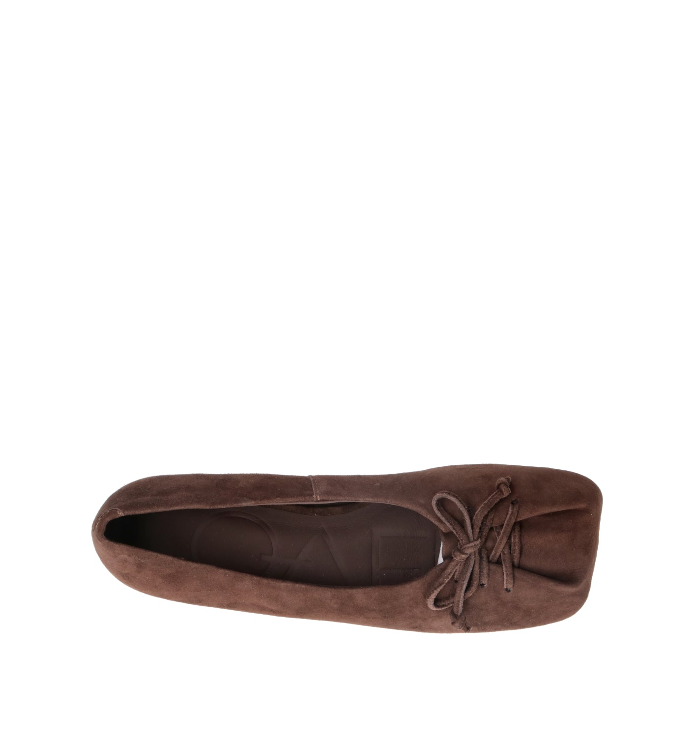 LOAFER Ballerina donna marrone in suede