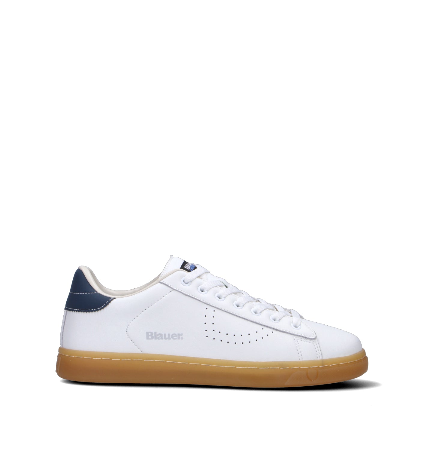 BLAUER Sneaker uomo bianca/blu