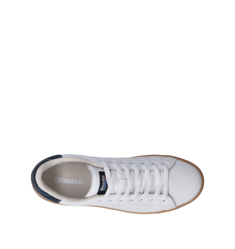 BLAUER Sneaker uomo bianca/blu