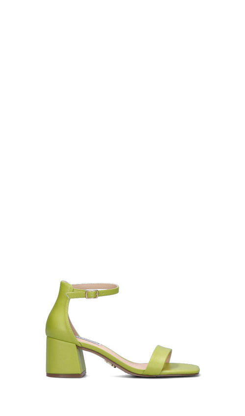 STEVE MADDEN Sandalo donna verde in pelle