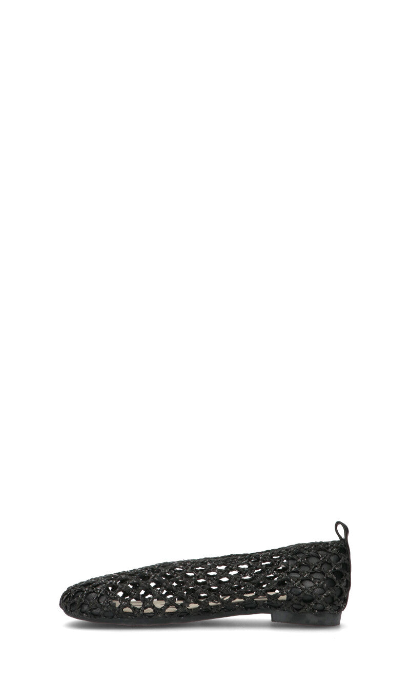 LOAFER Ballerina donna nera in pelle