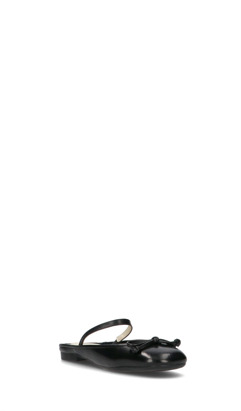 LOAFER Ballerina donna nera in pelle