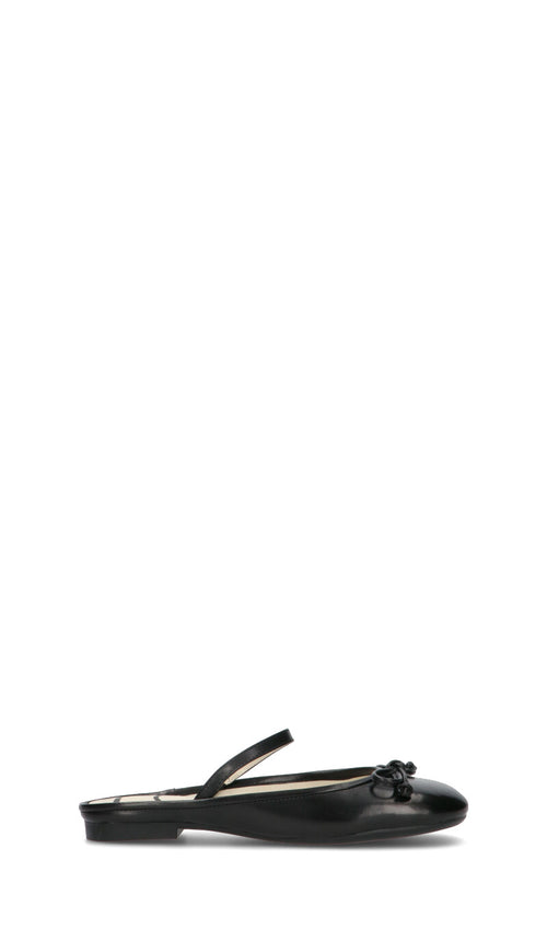 LOAFER Ballerina donna nera in pelle