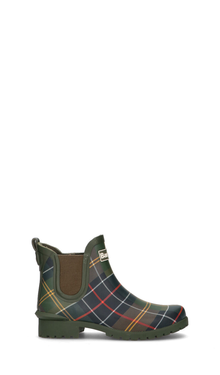 BARBOUR Stivale pioggia donna tartan