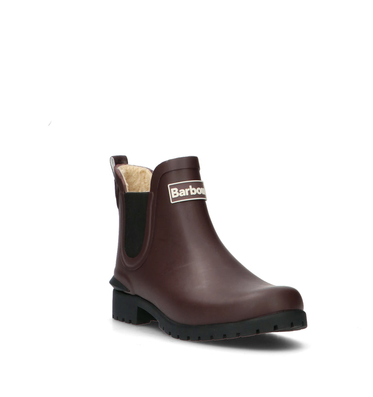 BARBOUR Stivale pioggia donna marrone