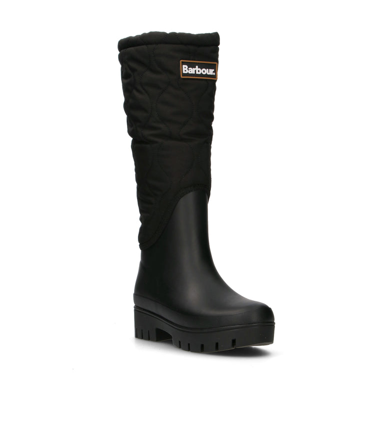 BARBOUR Stivale pioggia donna nero