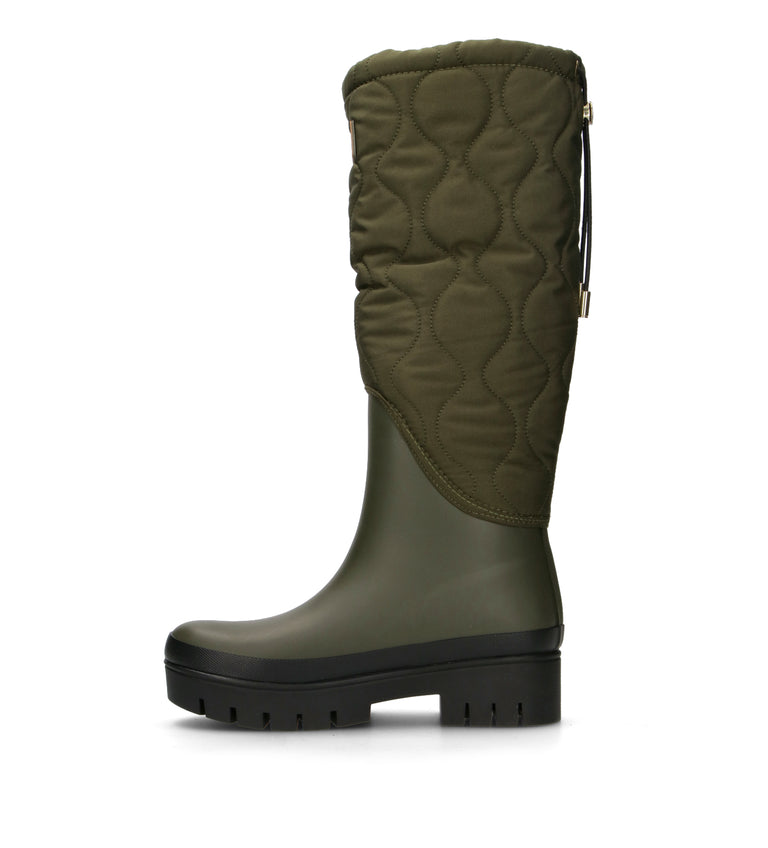 BARBOUR Stivale pioggia donna militare