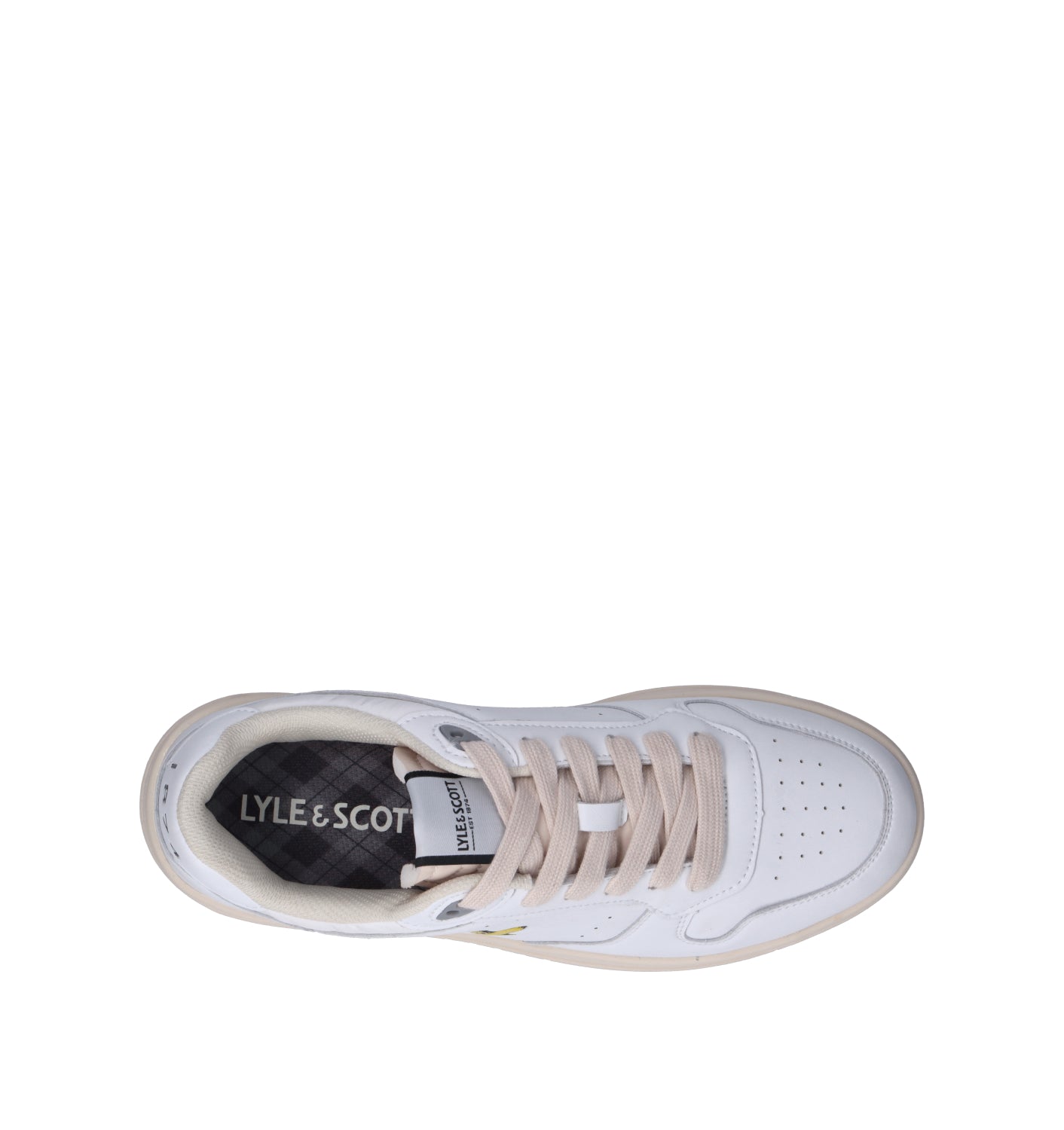 LYLE & SCOTT Sneaker uomo bianca