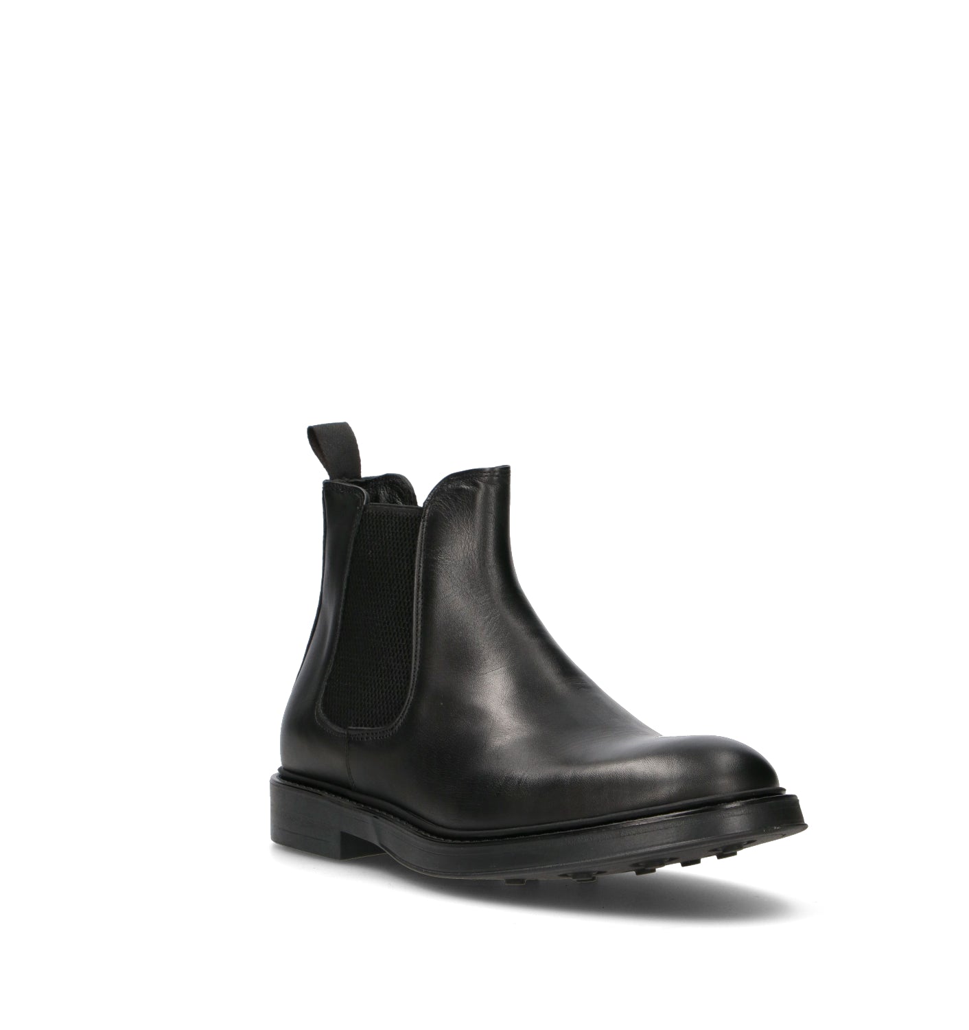 LORENZO TERRA Beatles uomo nero in pelle