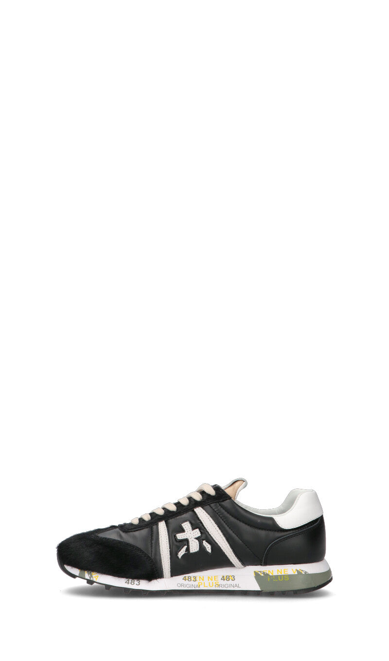 PREMIATA Sneaker donna nera in pelle
