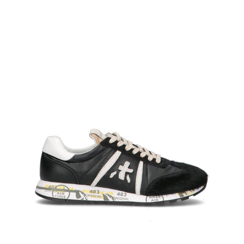 PREMIATA Sneaker donna nera in pelle