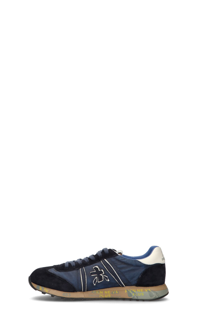 PREMIATA Sneaker uomo blu in pelle