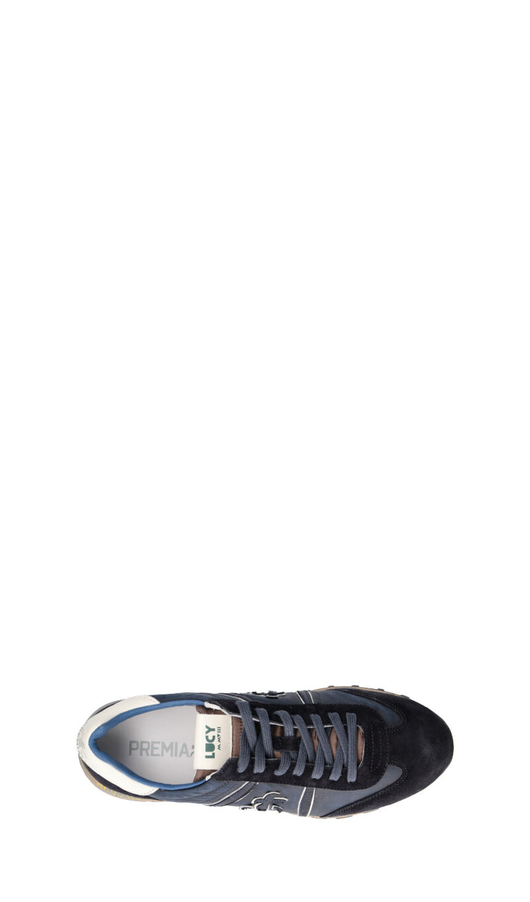 PREMIATA Sneaker uomo blu in pelle