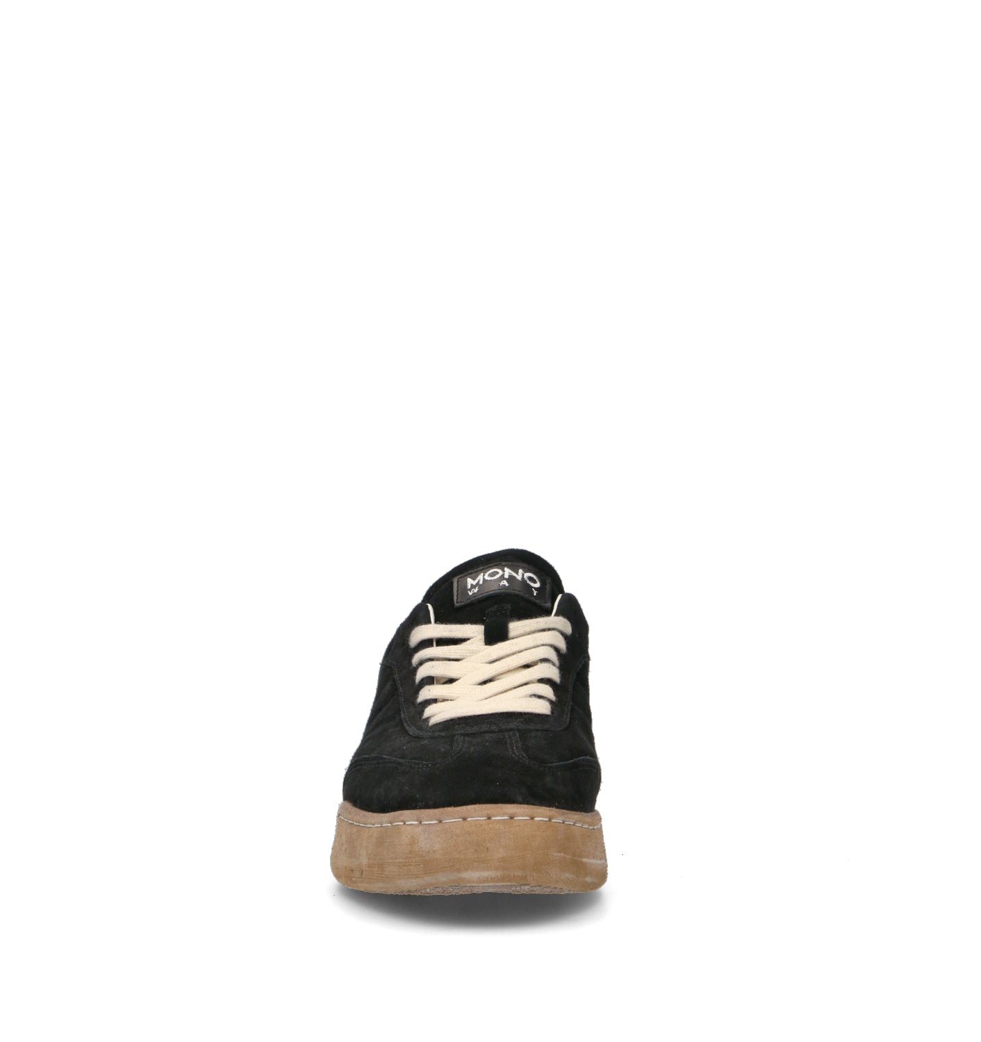 MONOWAY Sneaker uomo nera in suede