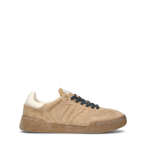 MONOWAY Sneaker uomo beige in suede