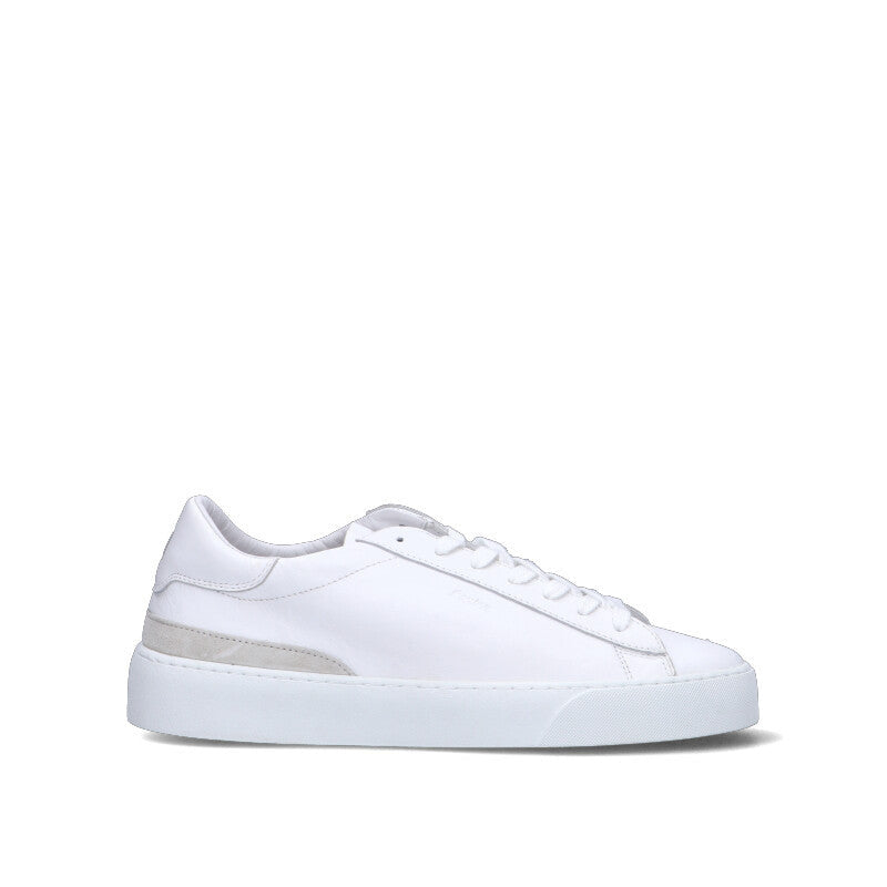 D.A.T.E. Sneaker uomo bianca in pelle