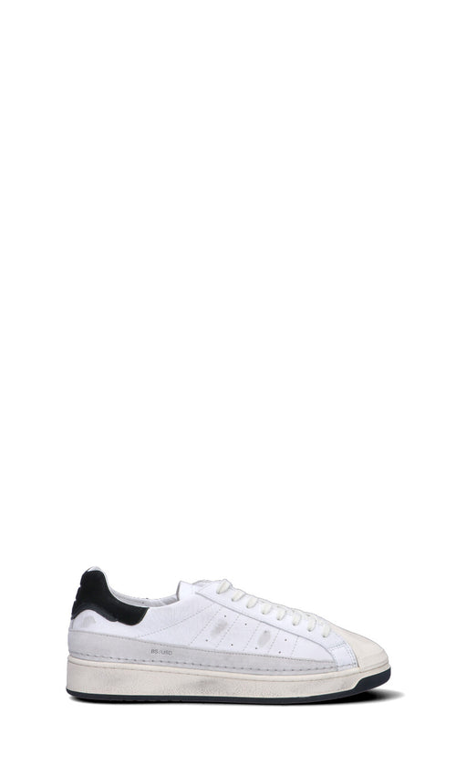 D.A.T.E. - BASE Sneaker donna bianca/nera in pelle