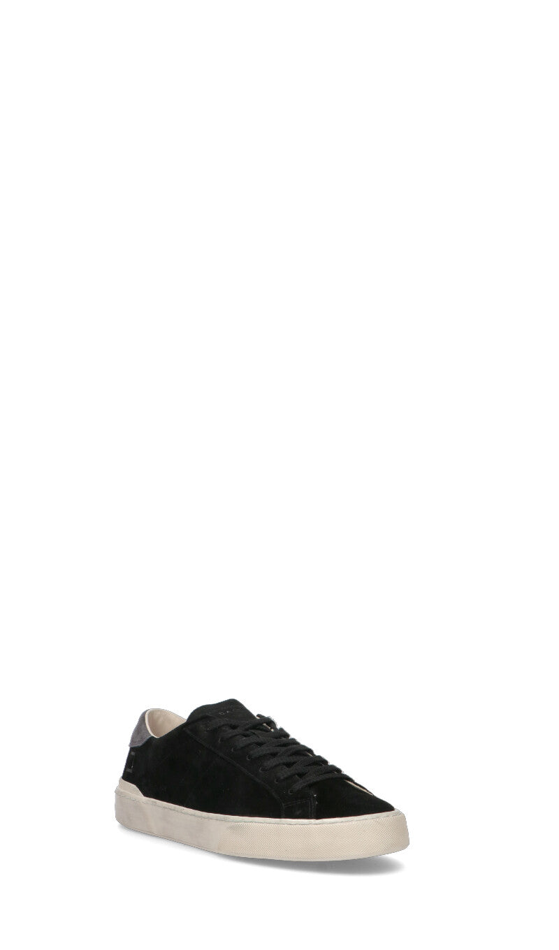D.A.T.E. - HILL LOW Sneaker uomo nera in suede
