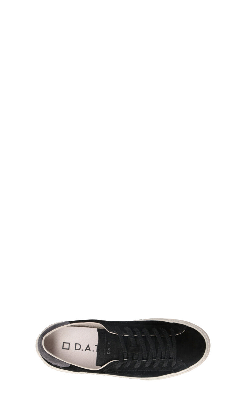D.A.T.E. - HILL LOW Sneaker uomo nera in suede