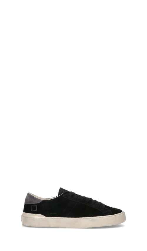 D.A.T.E. - HILL LOW Sneaker uomo nera in suede