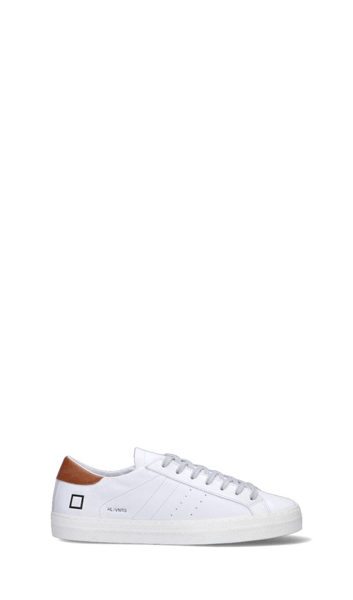 D.A.T.E. - HILL LOW Sneaker uomo bianca/marrone in pelle