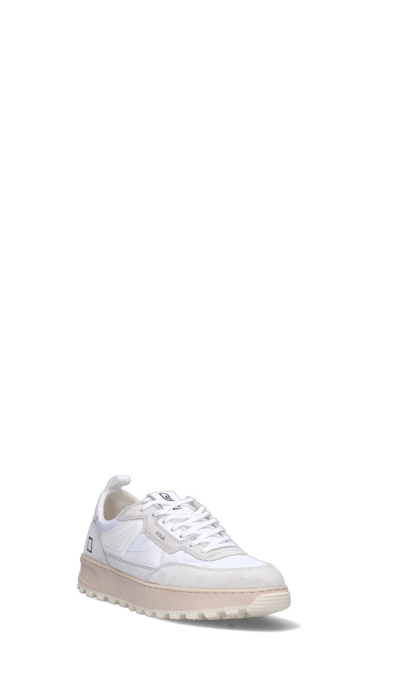 D.A.T.E. - KDUE Sneaker uomo bianca in suede