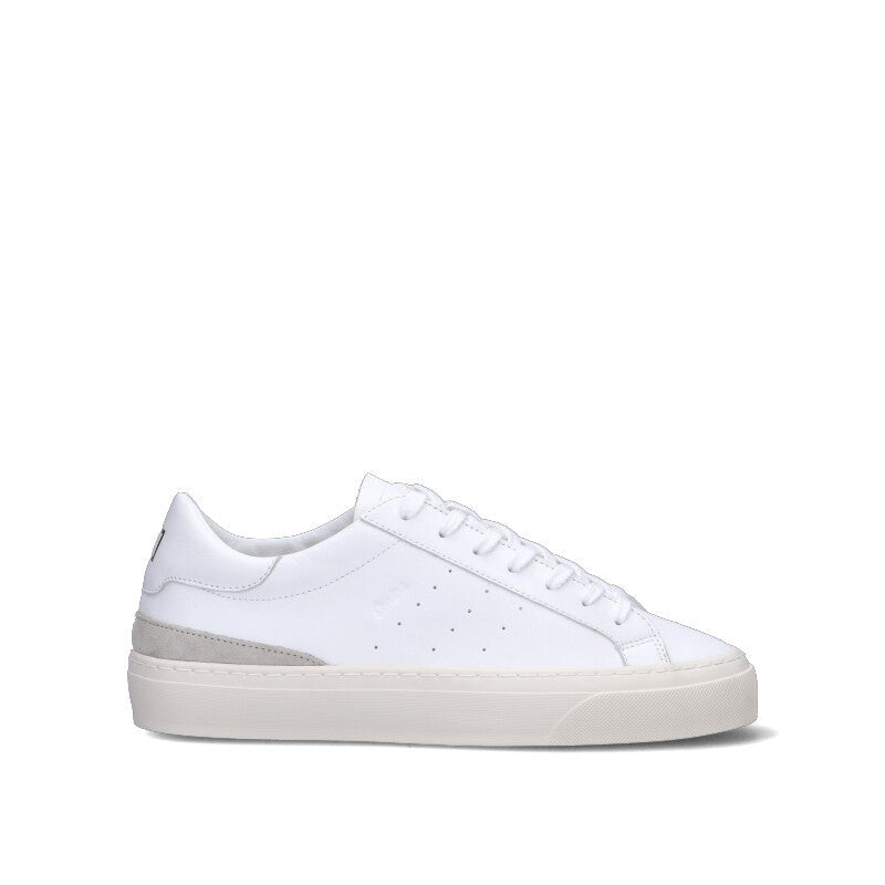 D.A.T.E. - SONICA Sneaker uomo bianca in pelle