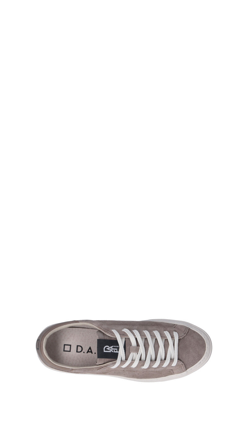 D.A.T.E. - SONICA Sneaker uomo taupe in suede