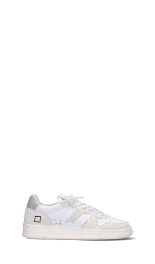 D.A.T.E. COURT 2.0 VINTAGE CALF Sneaker uomo bianca in pelle