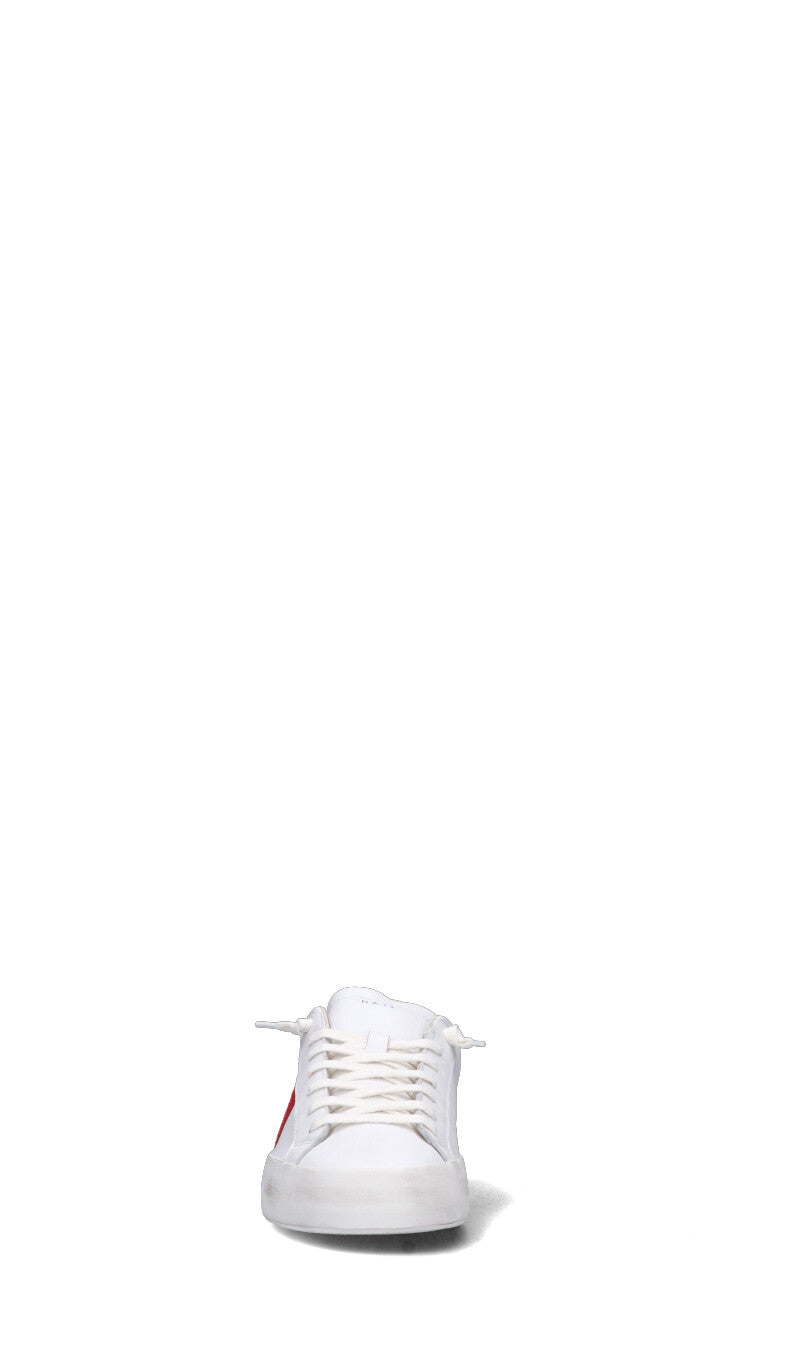 D.A.T.E. HILL LOW CALF Sneaker uomo bianca in pelle