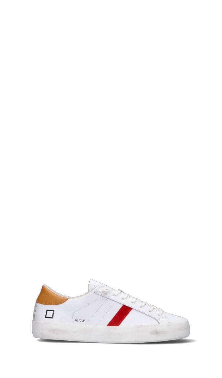 D.A.T.E. HILL LOW CALF Sneaker uomo bianca in pelle