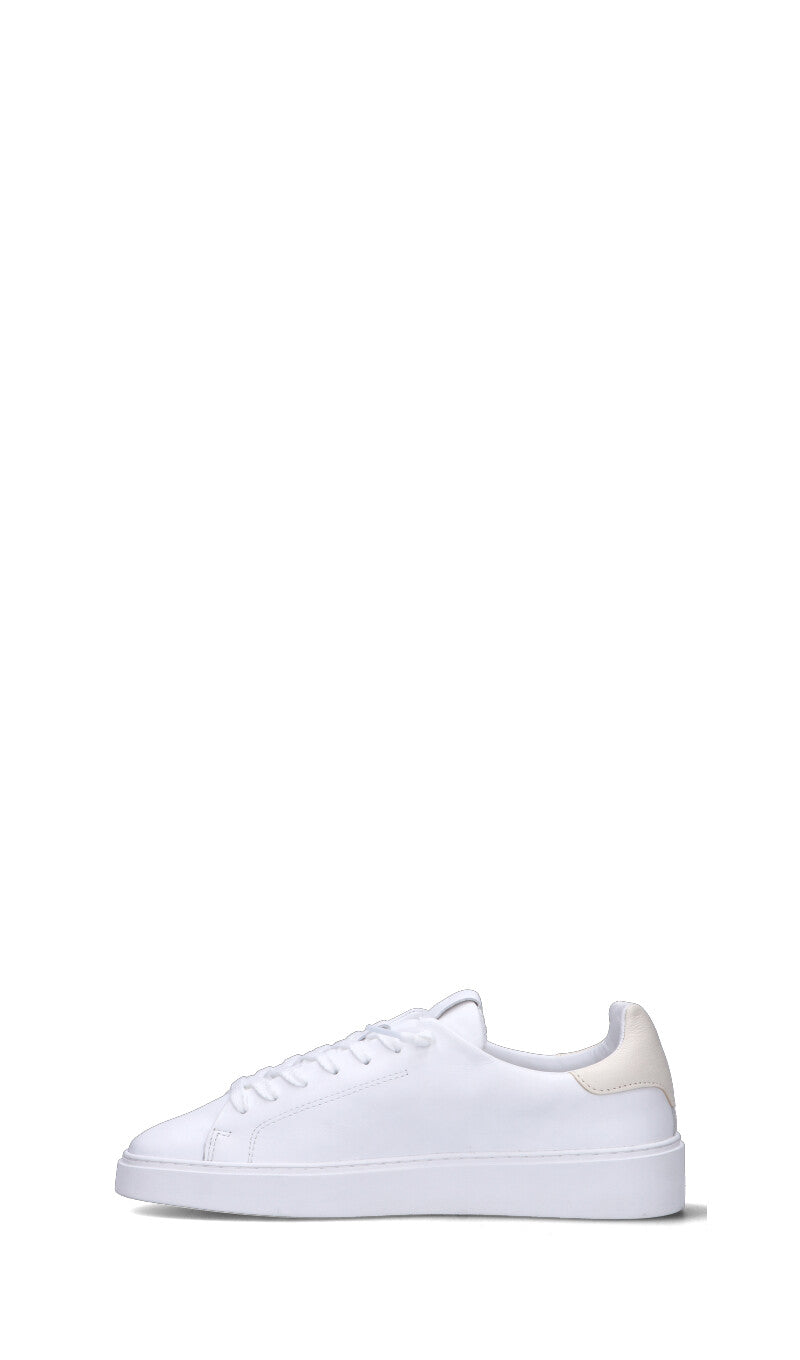 D.A.T.E. LEVANTE CALF Sneaker uomo bianca in pelle