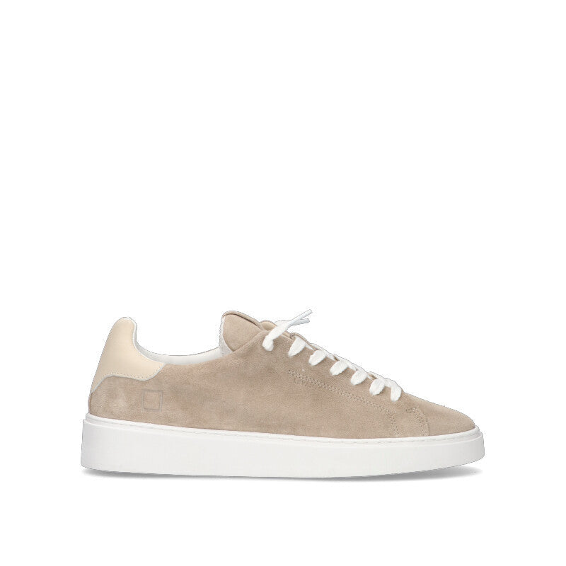 D.A.T.E. LEVANTE SUEDE Sneaker uomo beige in suede