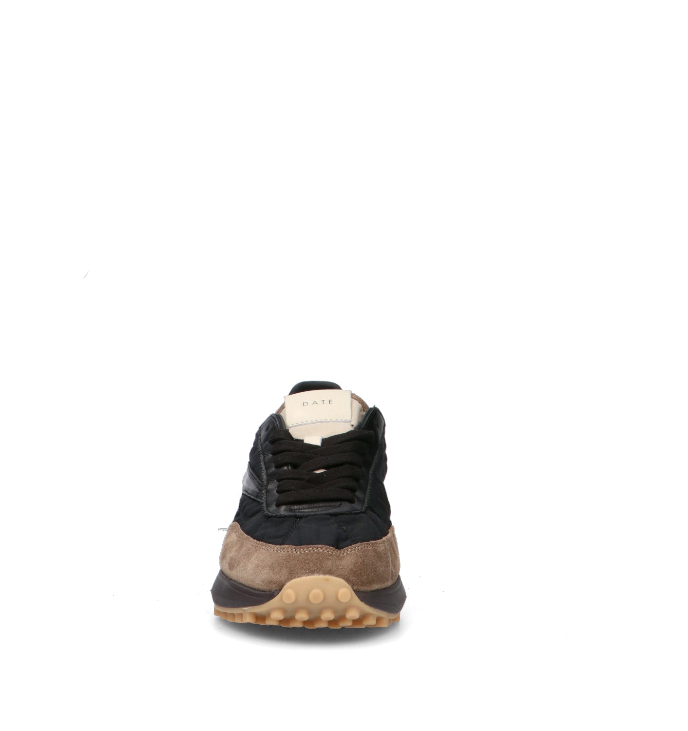 D.A.T.E. Sneaker uomo nera/marrone