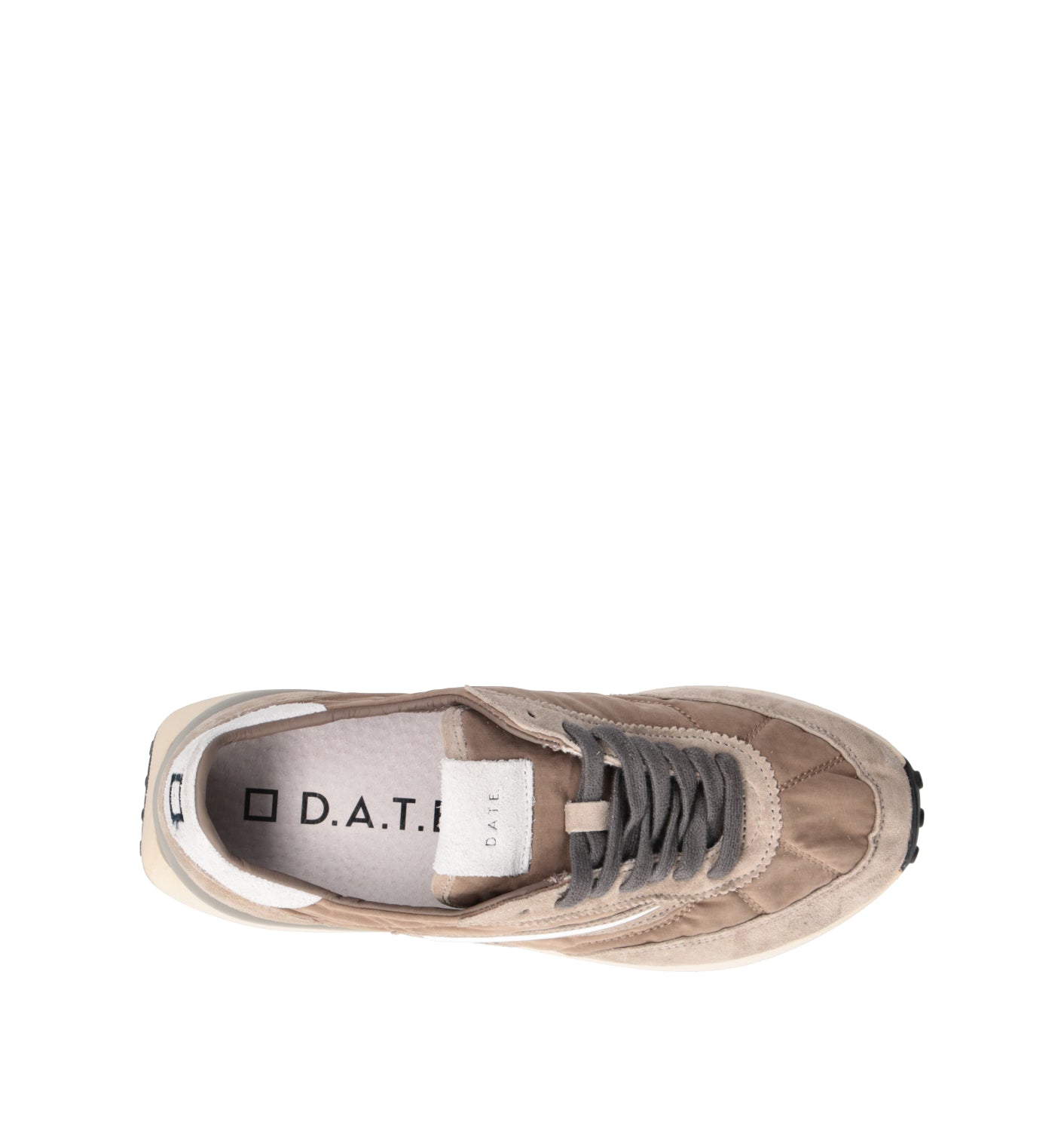 D.A.T.E. Sneaker uomo taupe
