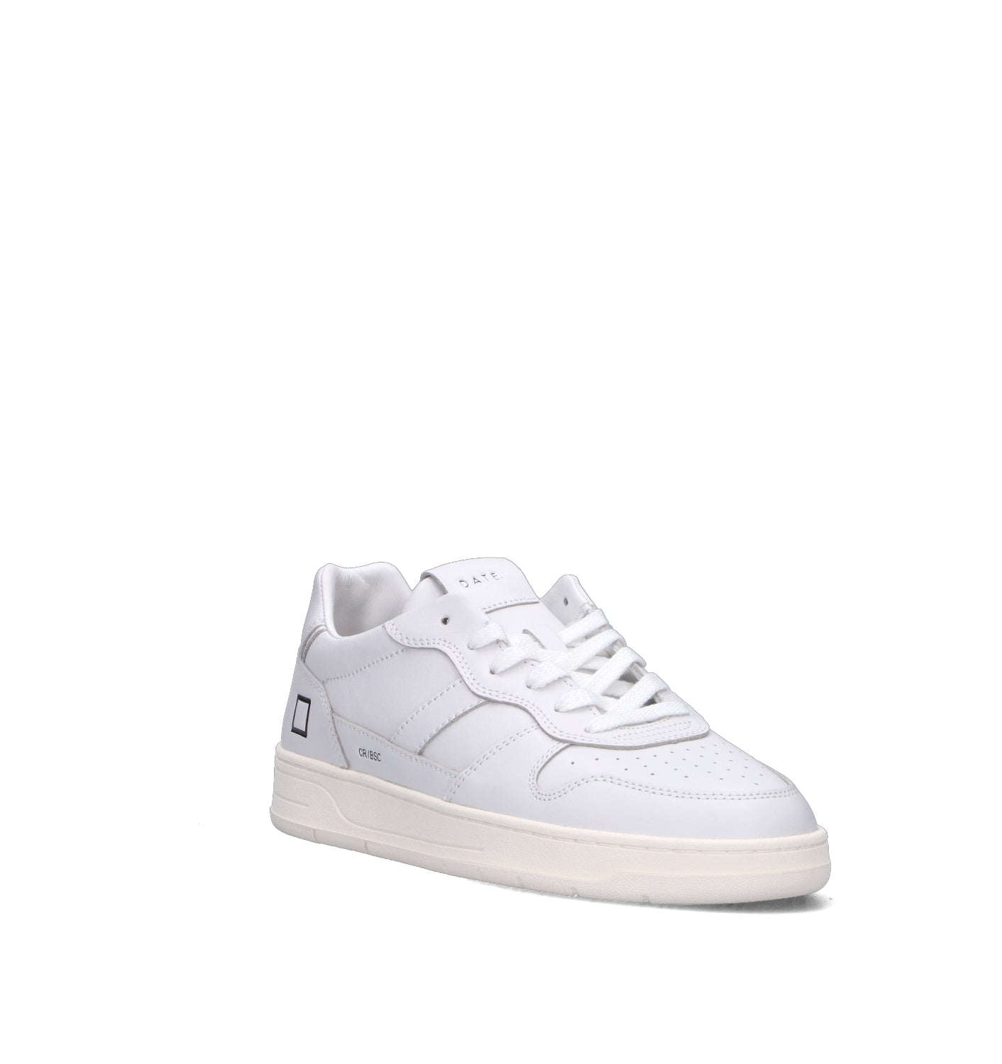 D.A.T.E. Sneaker uomo bianca in pelle