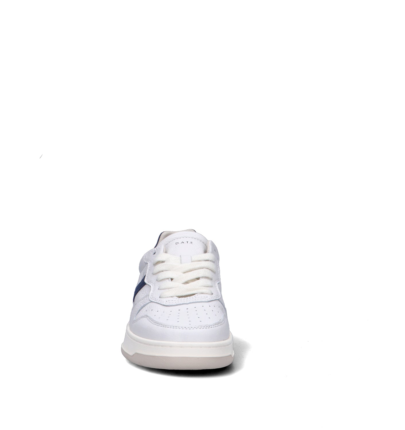D.A.T.E. Sneaker uomo bianca/blu in pelle
