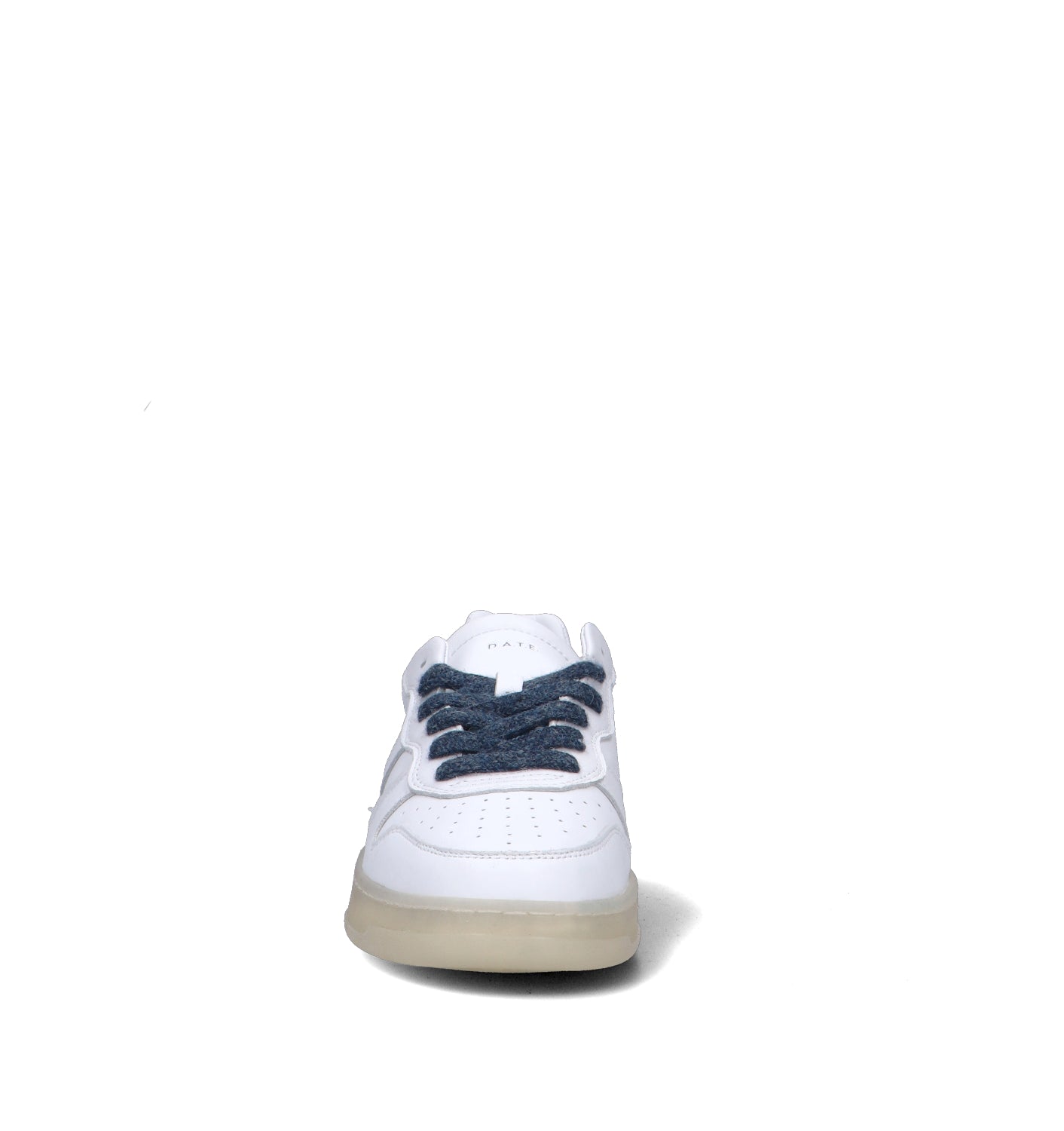 D.A.T.E. Sneaker uomo bianca in pelle