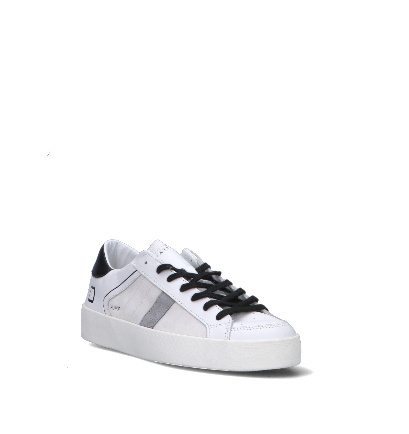 D.A.T.E. Sneaker uomo bianca in pelle