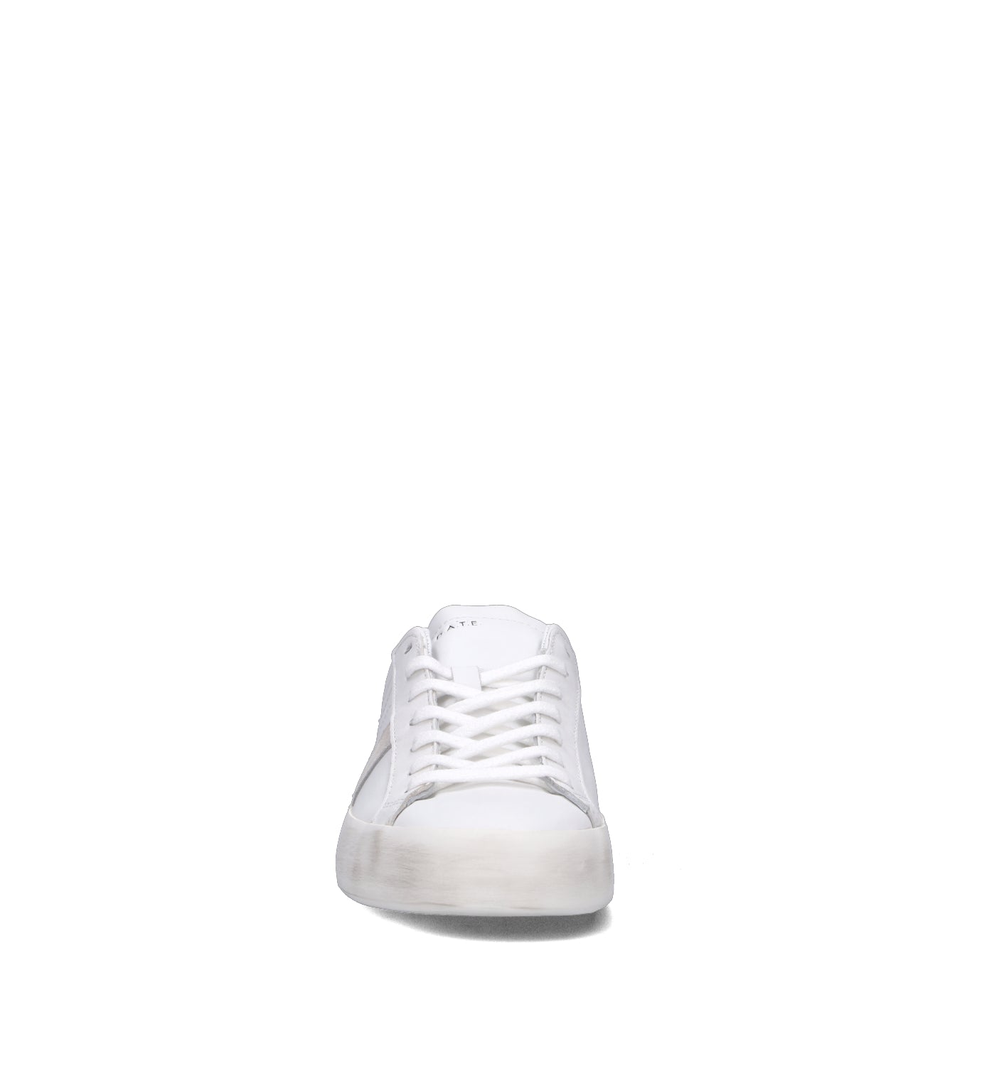 D.A.T.E. Sneaker uomo bianca/nera in pelle