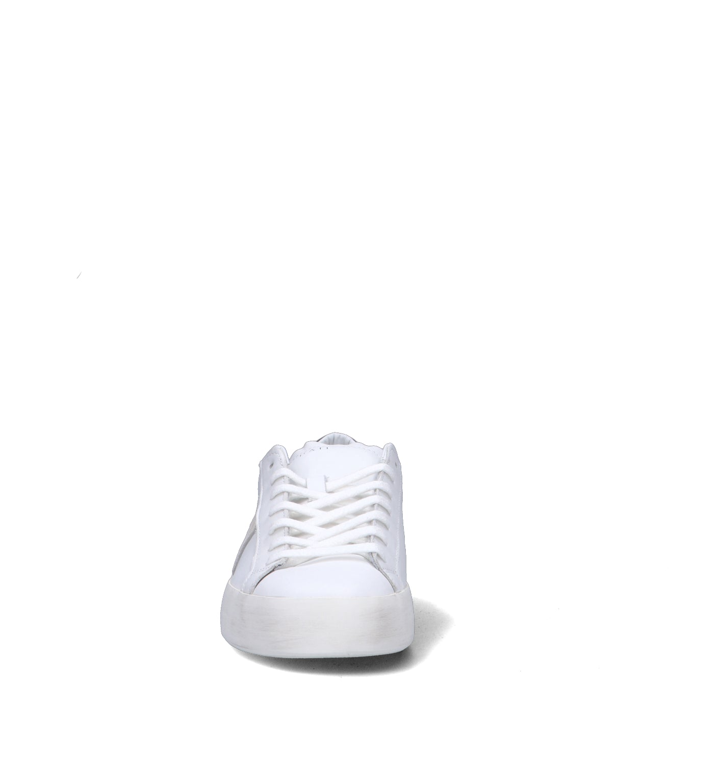 D.A.T.E. Sneaker uomo bianca/nera in pelle
