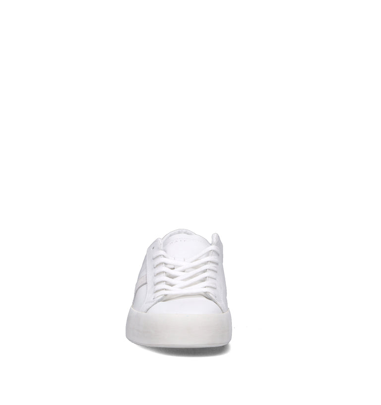 D.A.T.E. Sneaker uomo bianca in pelle
