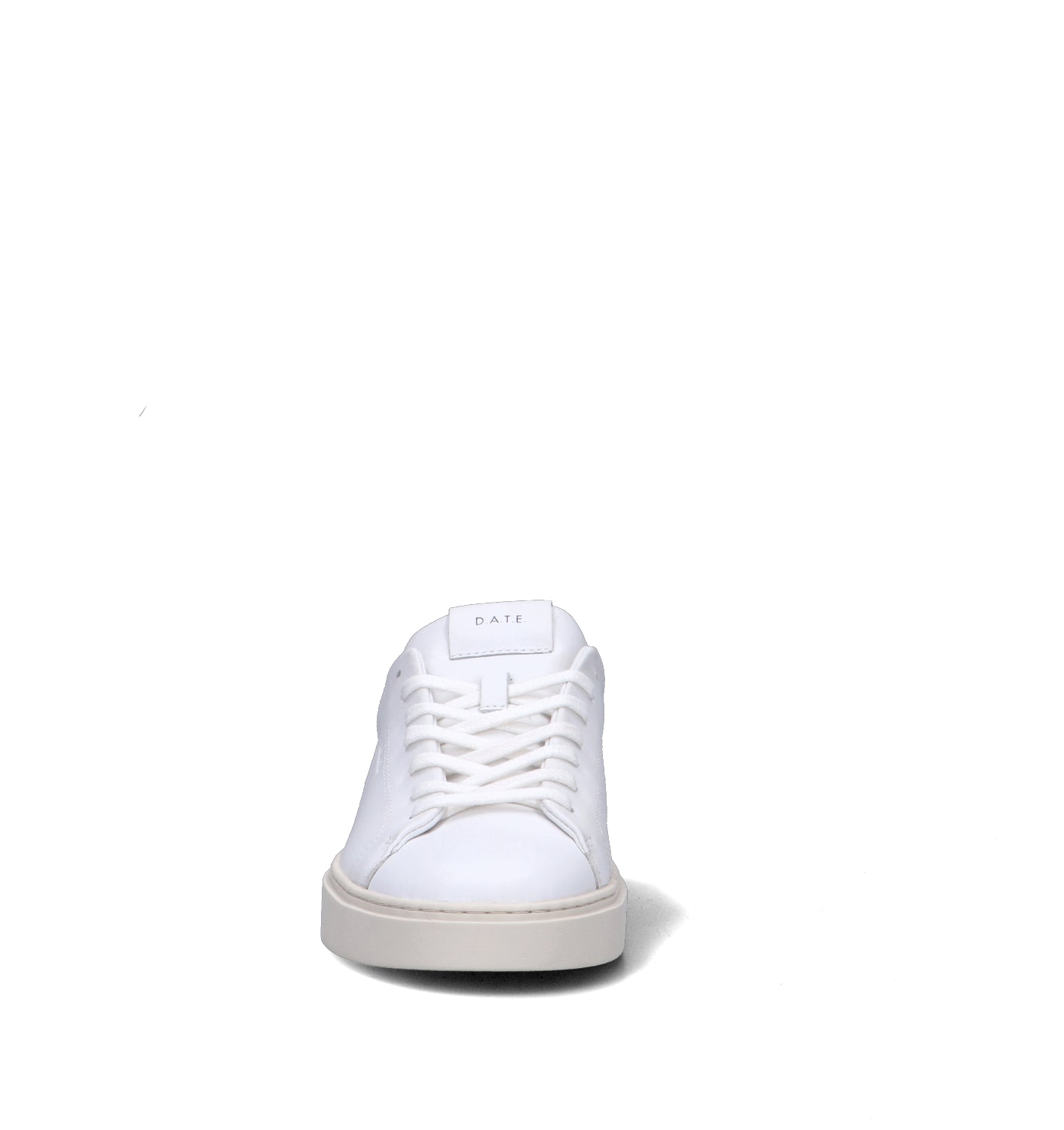 D.A.T.E. Sneaker uomo bianca/cuoio in pelle
