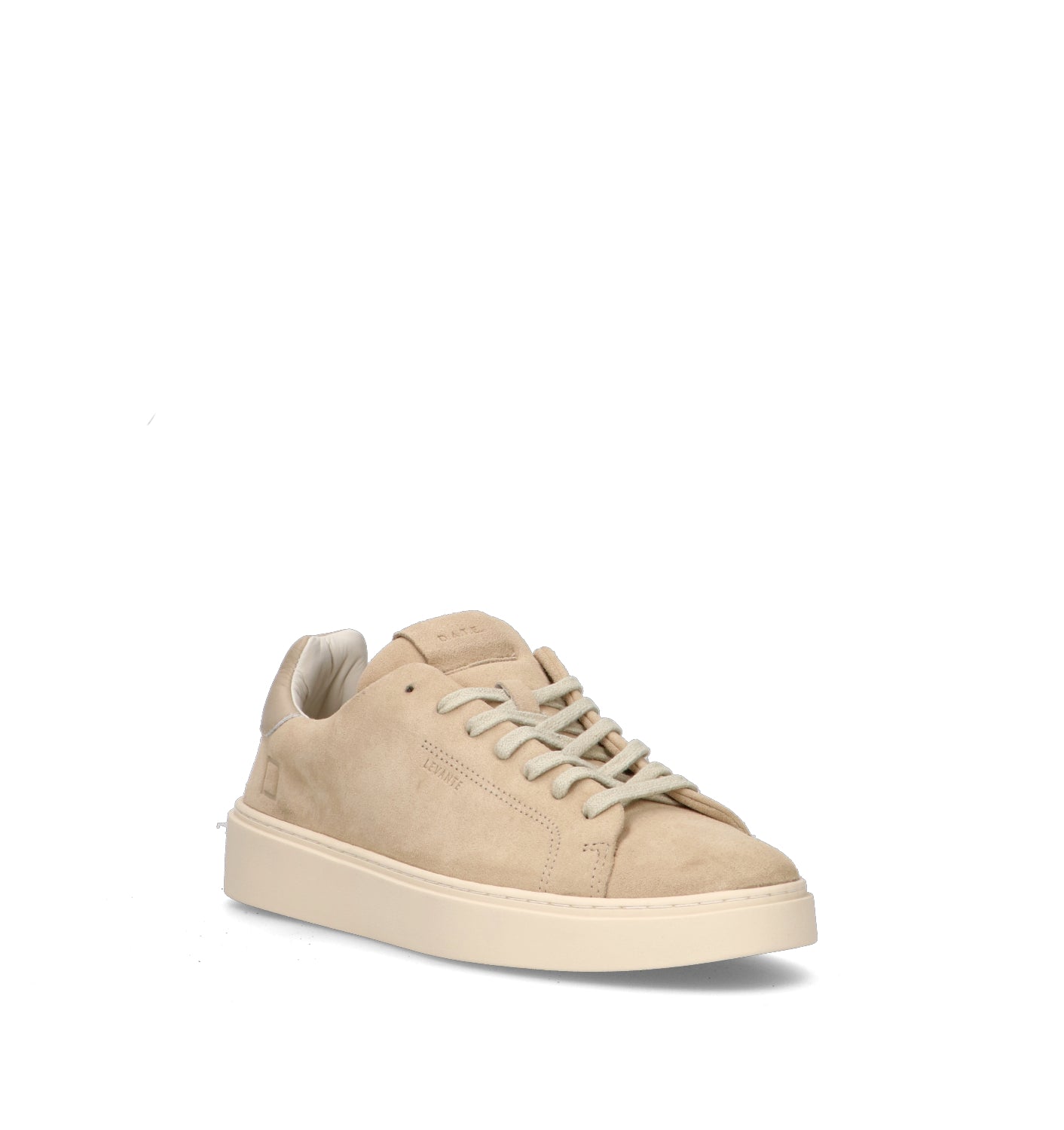 D.A.T.E. Sneaker uomo beige in suede