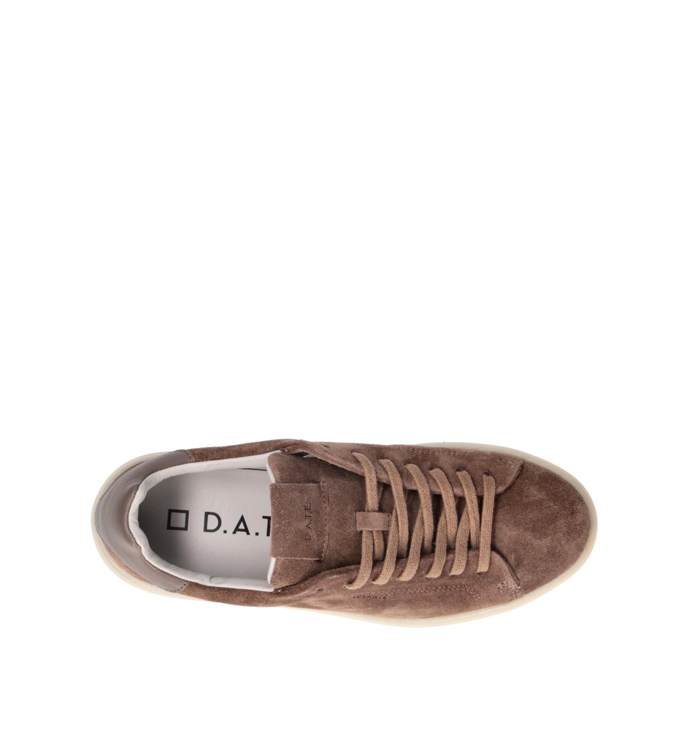D.A.T.E. Sneaker uomo taupe in suede