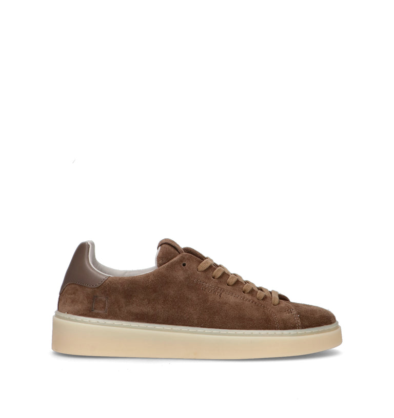 D.A.T.E. Sneaker uomo taupe in suede